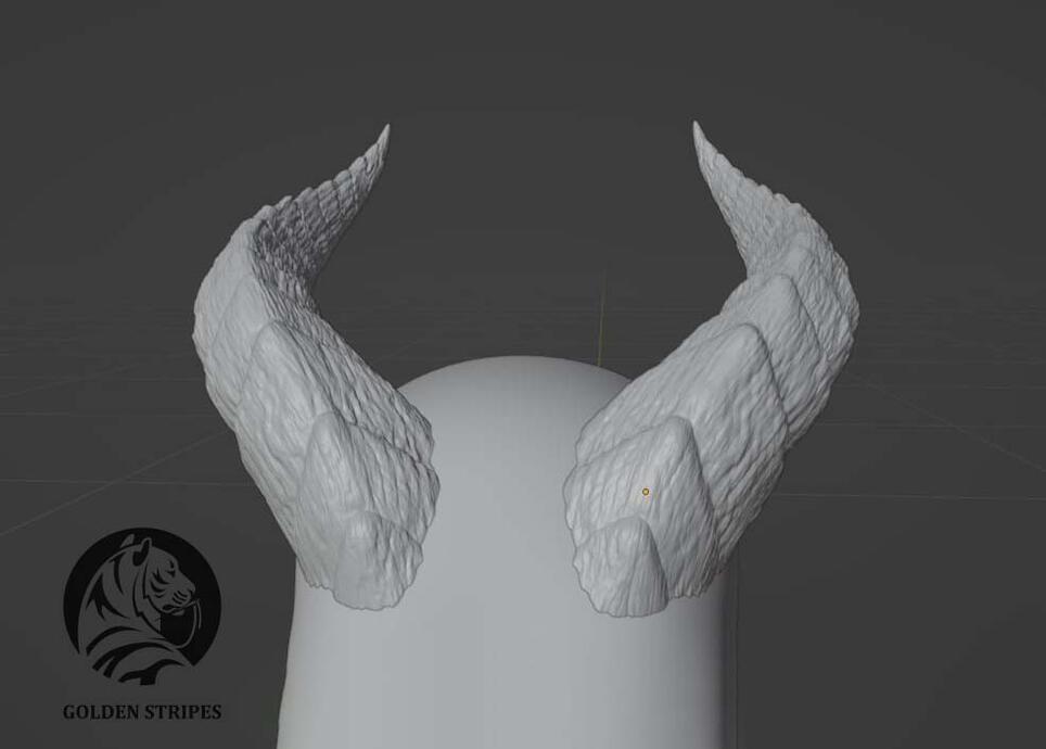 3D Horns [Front]